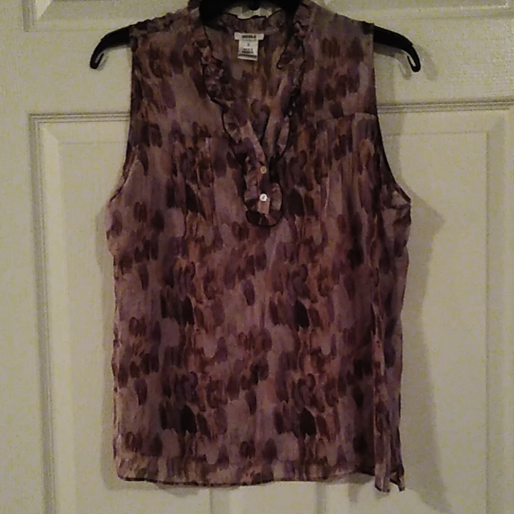Nicola Sleeveless Blouse, Size S